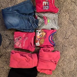 Little girls size 4t 8piece bundle